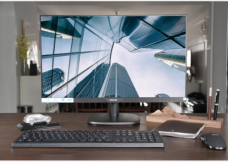 飞利浦显示器243v7qdsb 23.