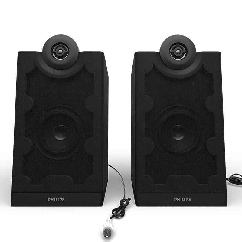 0声道 有源音箱 有线连接_飞利浦