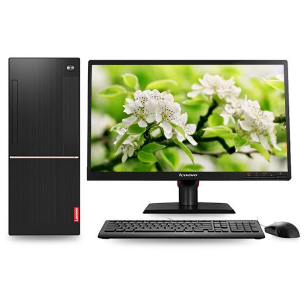 联想台式电脑 扬天t4900d i3-7100/4g/500g/集显/无光驱/无线网卡/win