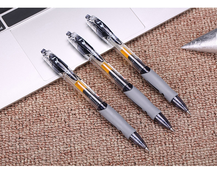 晨光 按制中性笔 gp1008a 0.5mm 12支/盒 黑色_晨光