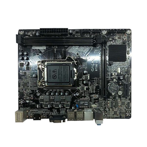 影驰台式机主板 b75m-a lga1155接口 vga dvi接口 支持ddr3