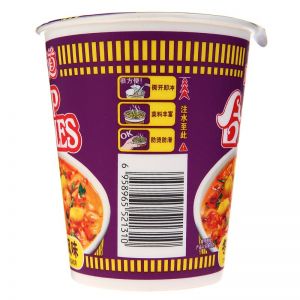 日清(nissin)合味道方便面 冬阴功风味 80g*12杯 保质期6个月_日清