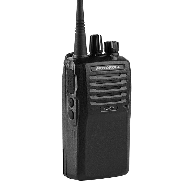 摩托罗拉 vertexstandard数字便携式对讲机 evx-261 16信道 黑色