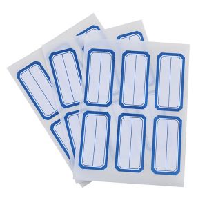 晨光(m&g) yt-10  标签贴纸 23*49mm 6枚*10张 蓝色