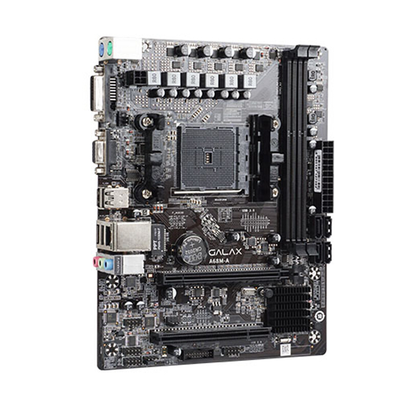 影驰台式机主板 a68m-a fm2 接口 vga dvi接口 支持ddr3 _国产