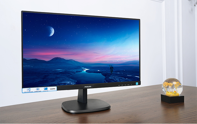 飞利浦显示器243v7qdsb 23.