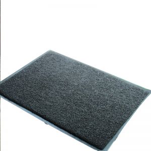 3a 胶地毯 120cm*90cm 压边无字 pvc 灰色_3a