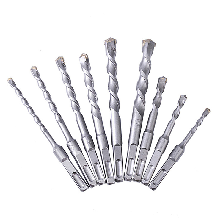 建远 电锤钻头 圆头 直柄 二坑二槽 8*110mm 麻花_建远