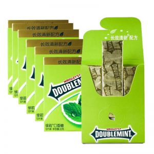 绿箭 口香糖(新旧包装随机发) 原味薄荷味12片/盒(32g)_绿箭