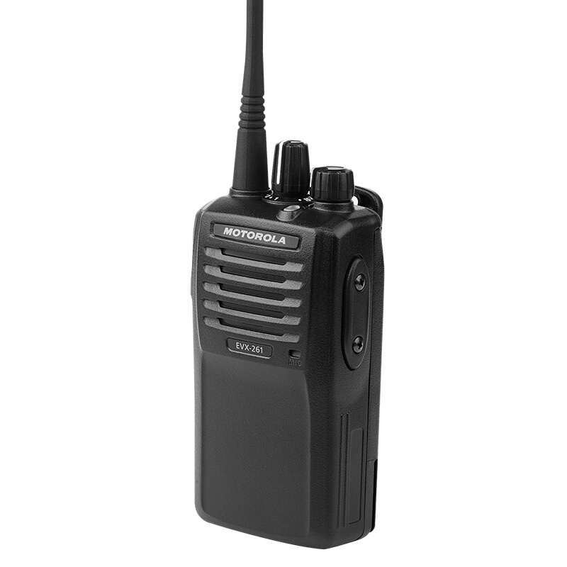 摩托罗拉 vertexstandard数字便携式对讲机 evx-261 16信道 黑色
