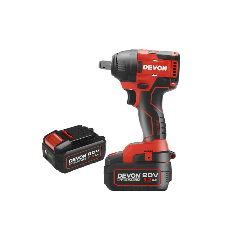 大有 电动扳手 5733 20v 双电 5.2ah_大有