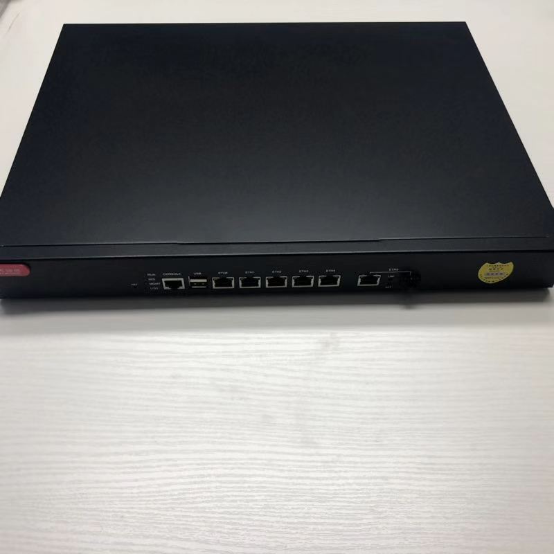 天融信tg-42016防火墙1u标准机架式,标配6个千兆电口防火墙吞吐率:2gb