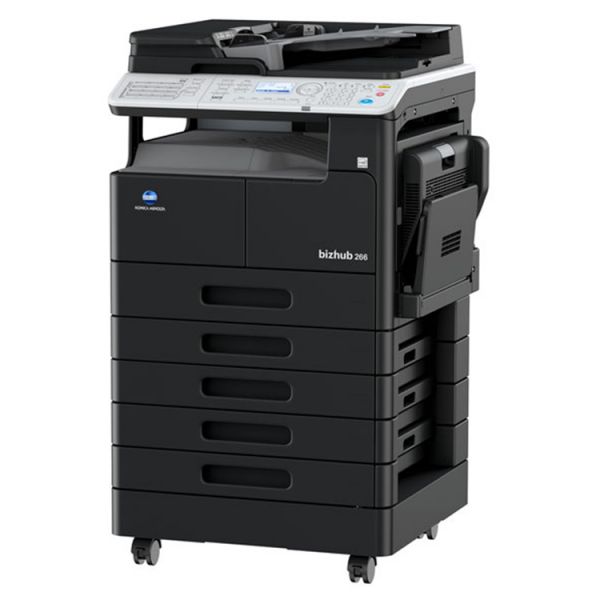 柯尼卡美能达bizhub 266黑白数码复印机 承诺两年或10万张保修服务