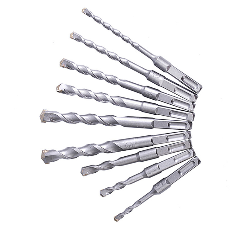 建远 电锤钻头 圆头 直柄 二坑二槽 8*110mm 麻花_建远