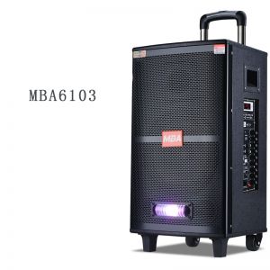 mba蓝牙音响6103 12寸便携式移动音响 连接方式 蓝牙 供电方式 内置
