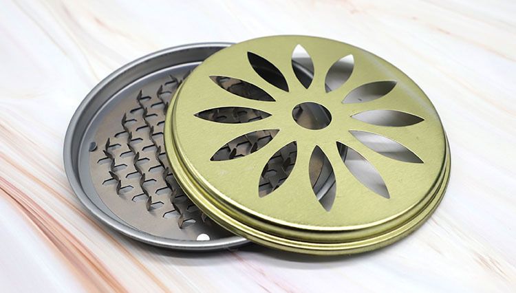 前尚 蚊香盘 10152 不锈钢锯齿 蚊香架 直径15cm_前尚