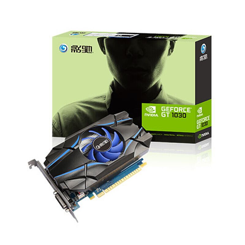 影驰 显卡 1030 gt1030 虎将 2gb/64bit gddr5 适用任何机型_影驰
