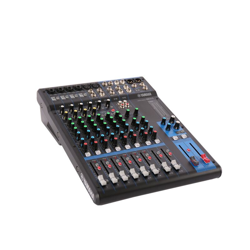 雅马哈 调音台 mg12 12路调音 蓝色_雅马哈/yamaha