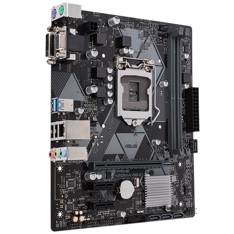 微星 电脑主板 h310m pro-v plus matx主板 intel h310芯片组 lga1151