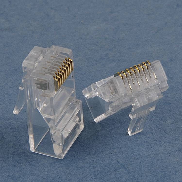 康普 原装超五类网络水晶头 8-554720-3 接口rj-45 100个/包 原安普