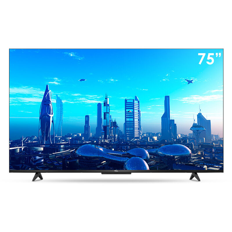 tcl 电视机 75f9 75英寸 智能电视 led屏幕 支持有线/无线网络 4k