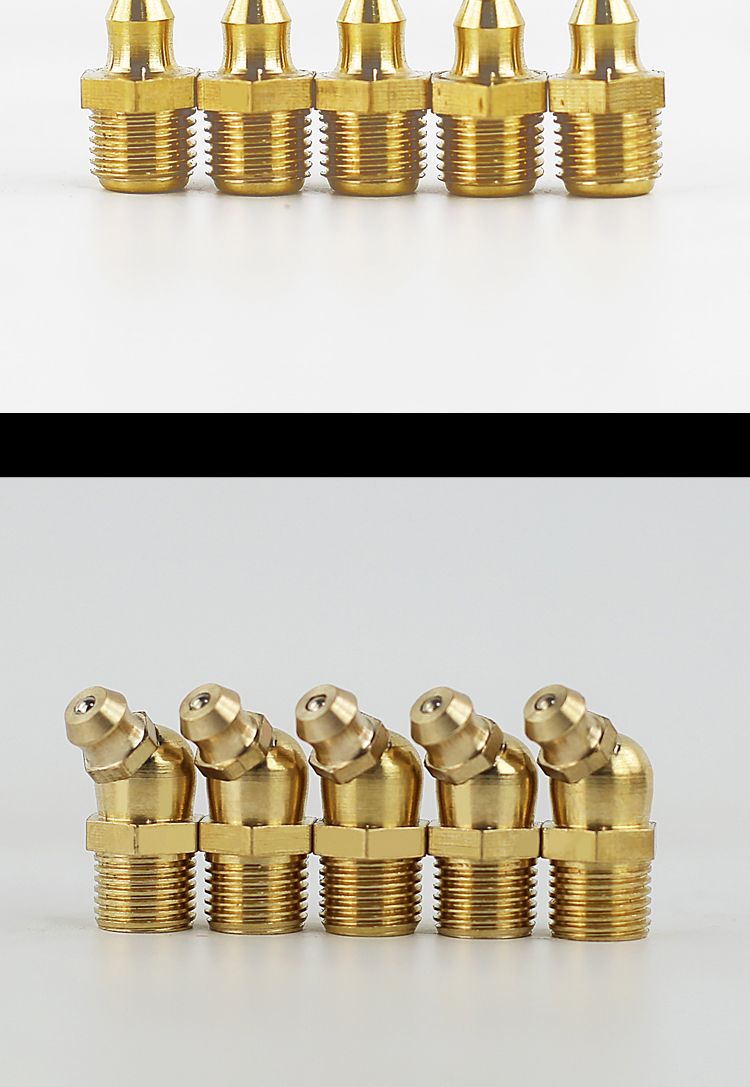 伍尔特/wurth 黄油嘴 螺纹类型m6 节距1.