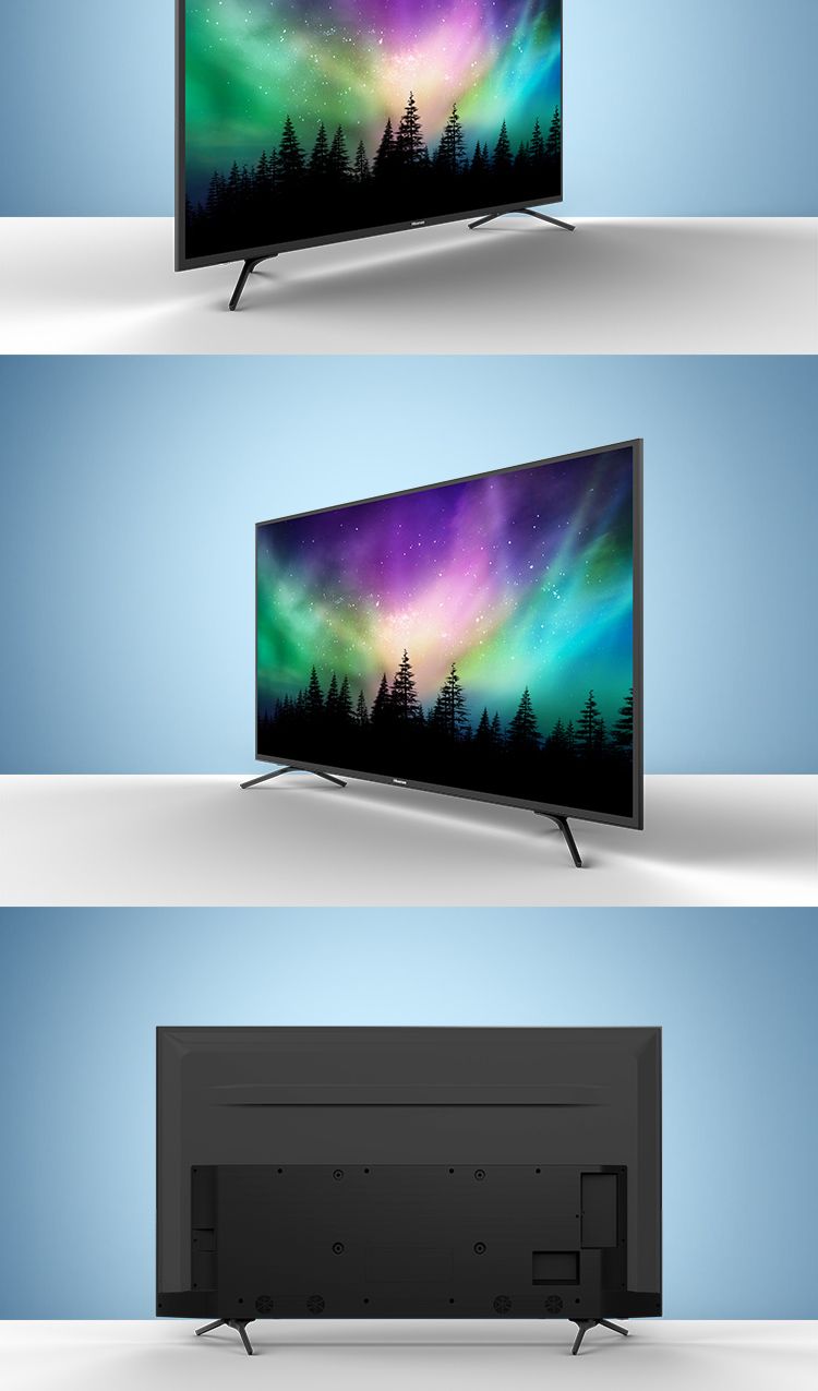 海信 电视机 hz50h55 50寸 4k超清电视 有线无线 led 分辨率4k超清 中